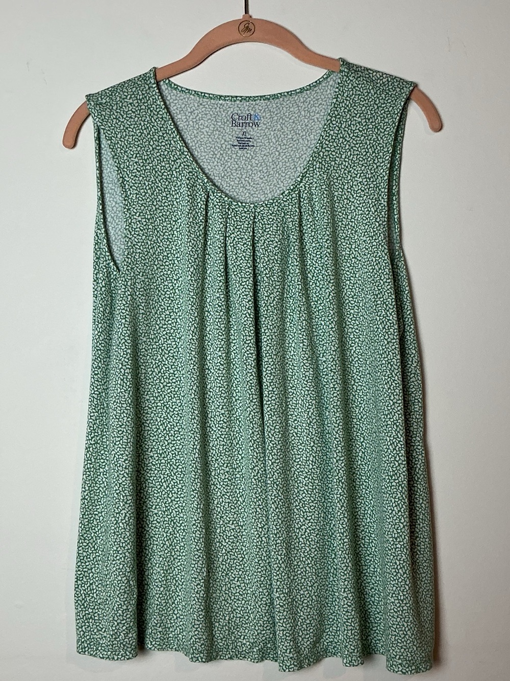 Croft & Barrow Women’s Scoop Neck Sleeveless Top Size XL